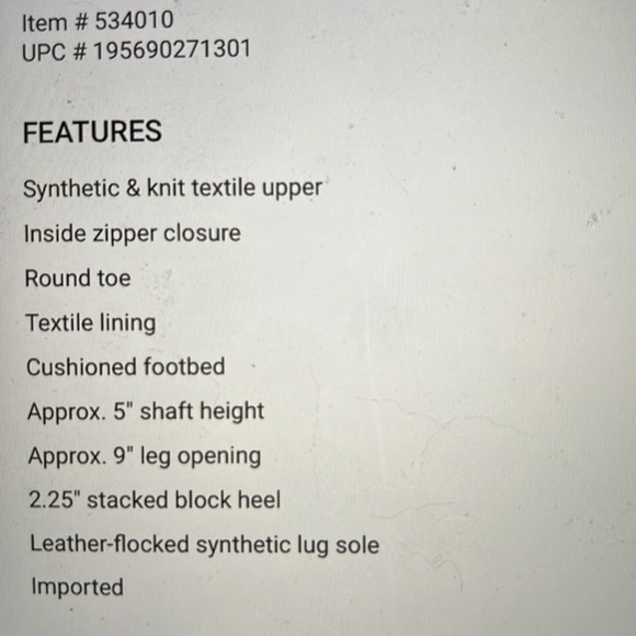 Cliffs by White Mountain Blasting Bootie - Picture 4 of 4